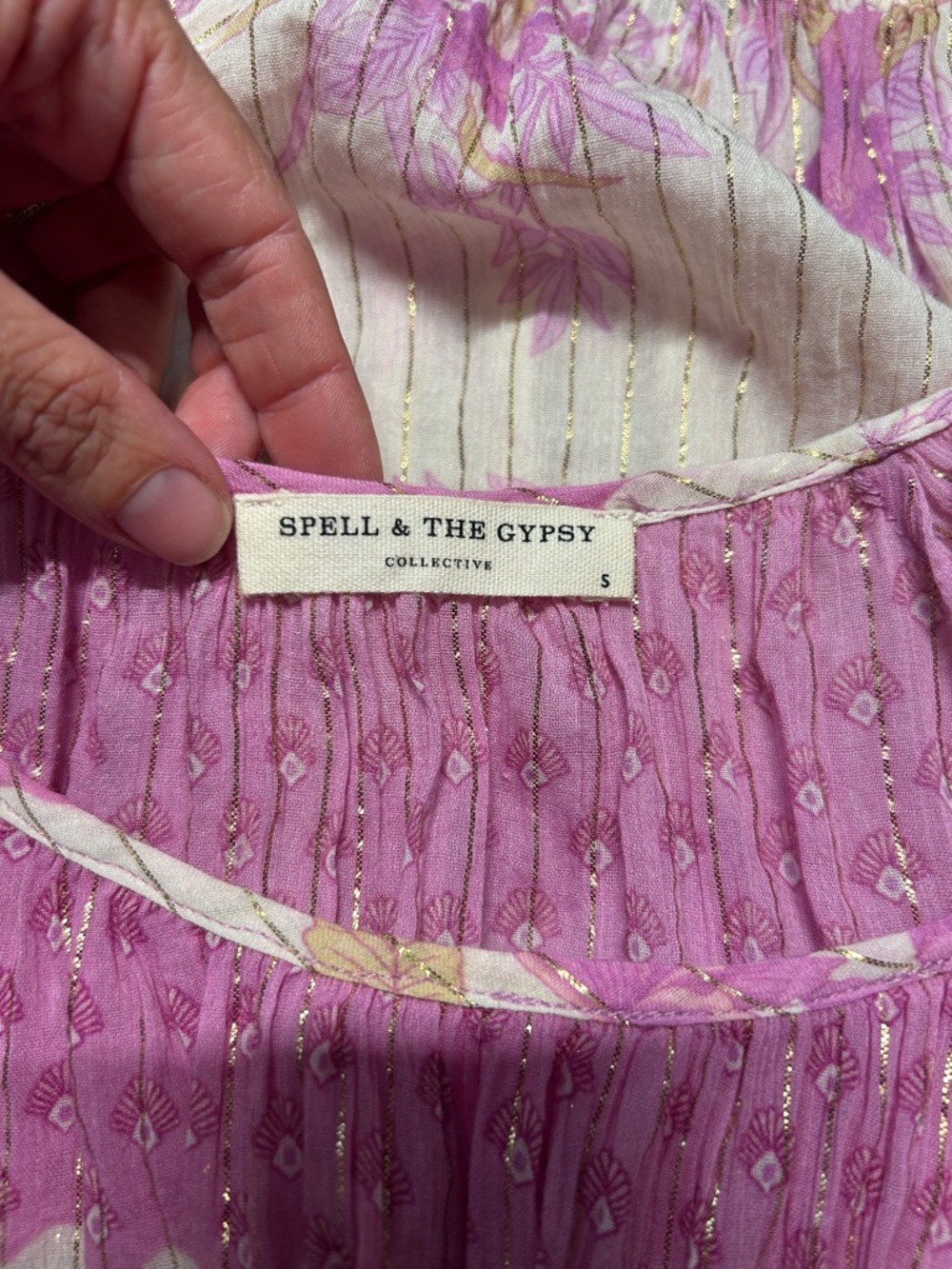 Spell & The Gypsy Collective Coco Lei Top Size S - Picture 4 of 10